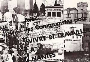 Carte Pétition - Les Communistes Pour Vivre Et Travailler à Nantes - Eventos