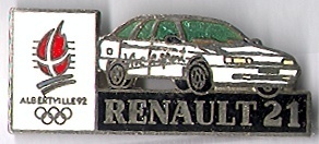 Renault 21. Albertville 92 - Renault