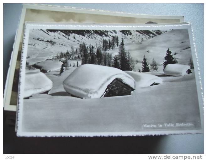 Zwitserland Schweiz Suisse TI Valle Bedretto Schnee - Bedretto