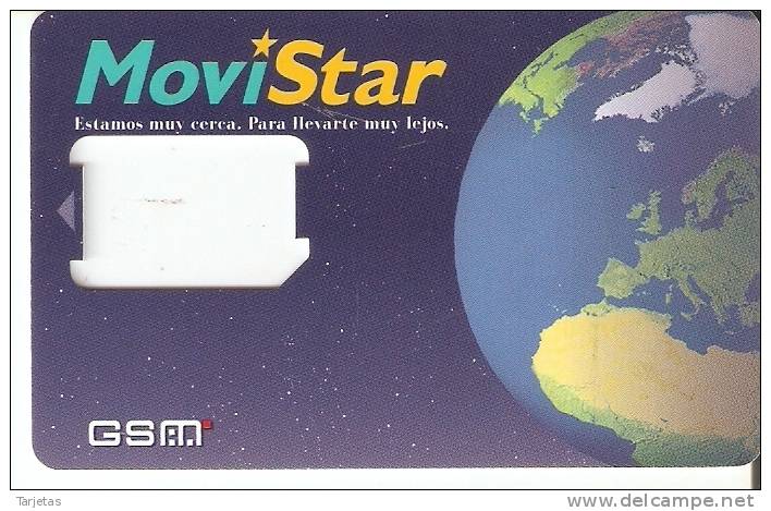 TARJETA DE ESPAÑA DE GSM-SIM CARD DE MOVISTAR - Otros & Sin Clasificación