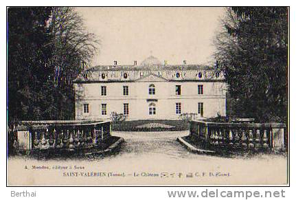 89 SAINT VALERIEN - Le Chateau - Saint Valerien