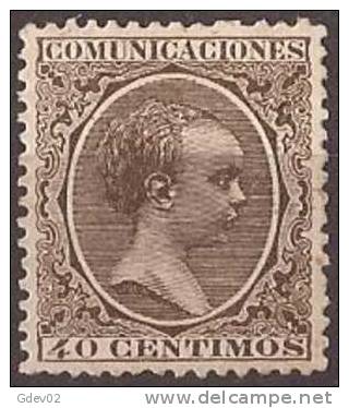 ES223SF-LB2226TANNU-.España.Spain.Espagne.ALFONSO XIII .1889/99(Ed 223**) 2 MARQUILAS.SUPER LU   JO - Nuevos