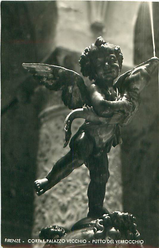 FIRENZE - Cortile Palazzo Vecchio - Putto Del Verrochio (Nova Lux, 66) - Firenze