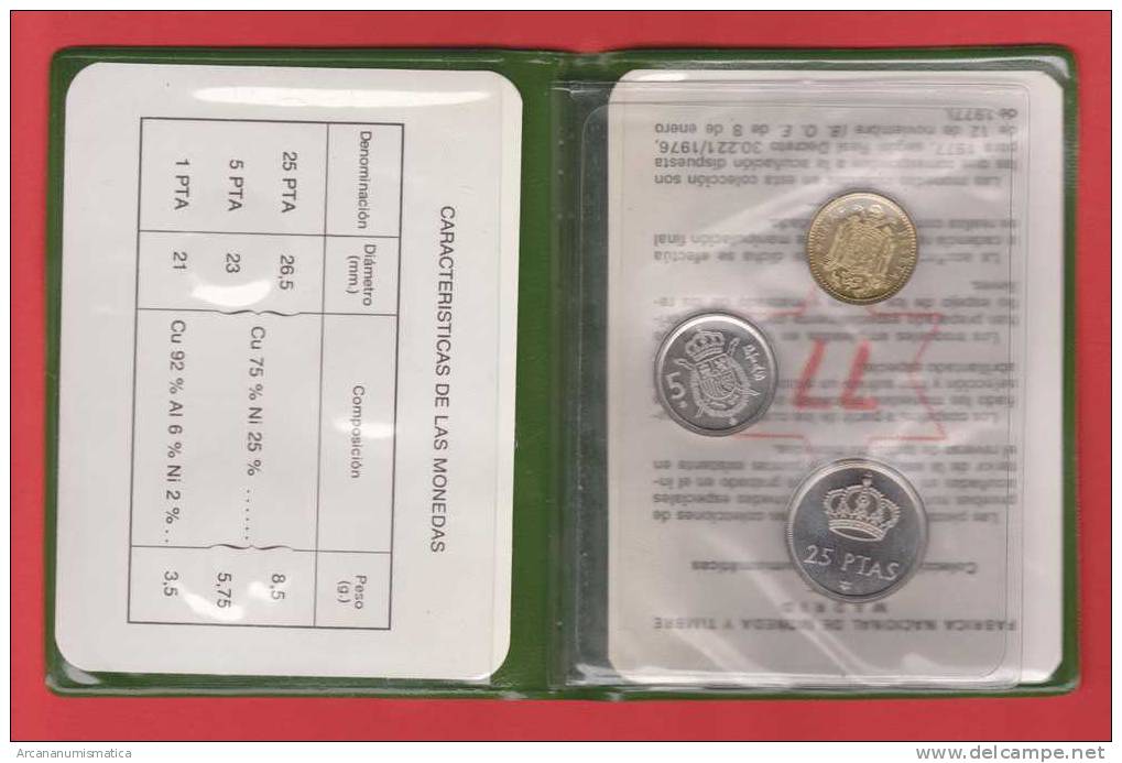 ESPAÑA   Cartera Oficial FNMT/Mint Set        1.975  #  77     SC/UNC       DL-7841 -  Collections