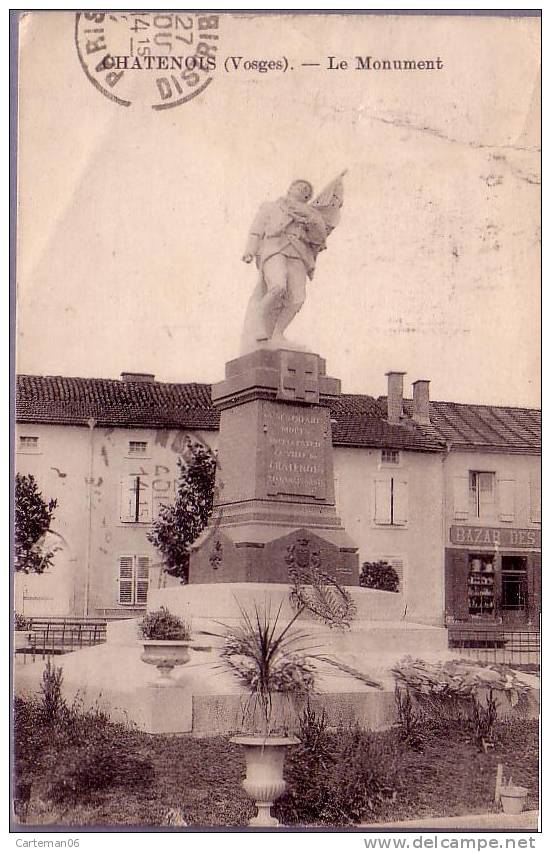 88 - Chatenois - Le Monument - Chatenois