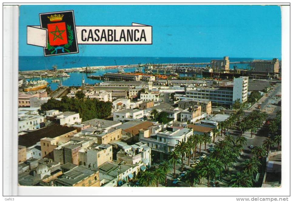 Casablanca - Vue Panoramique Sur Le Port - Casablanca