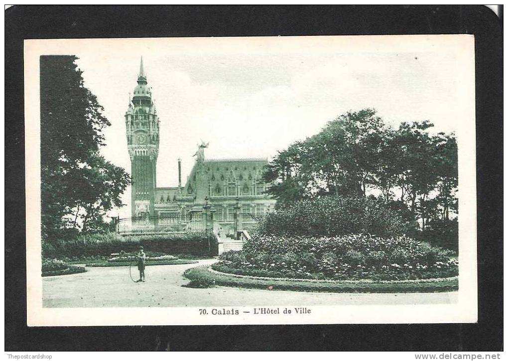 CPA 62 PAS DE CALAIS  No.70 CALAIS  L'HOTEL DE VILLE ARGRA TOULOUSE EDITION J BONNEAU CALAIS - Calais