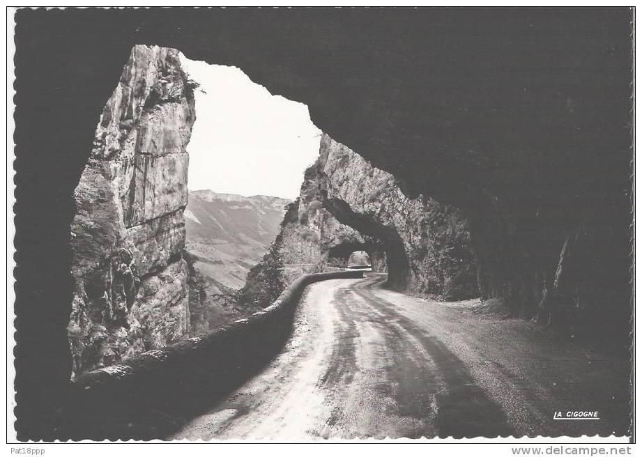 SAINT MARTIN EN VERCORS (26) - CPSM Dentelée Grand Format - Les Grands Goulets (Drôme)  Bon état - Autres & Non Classés