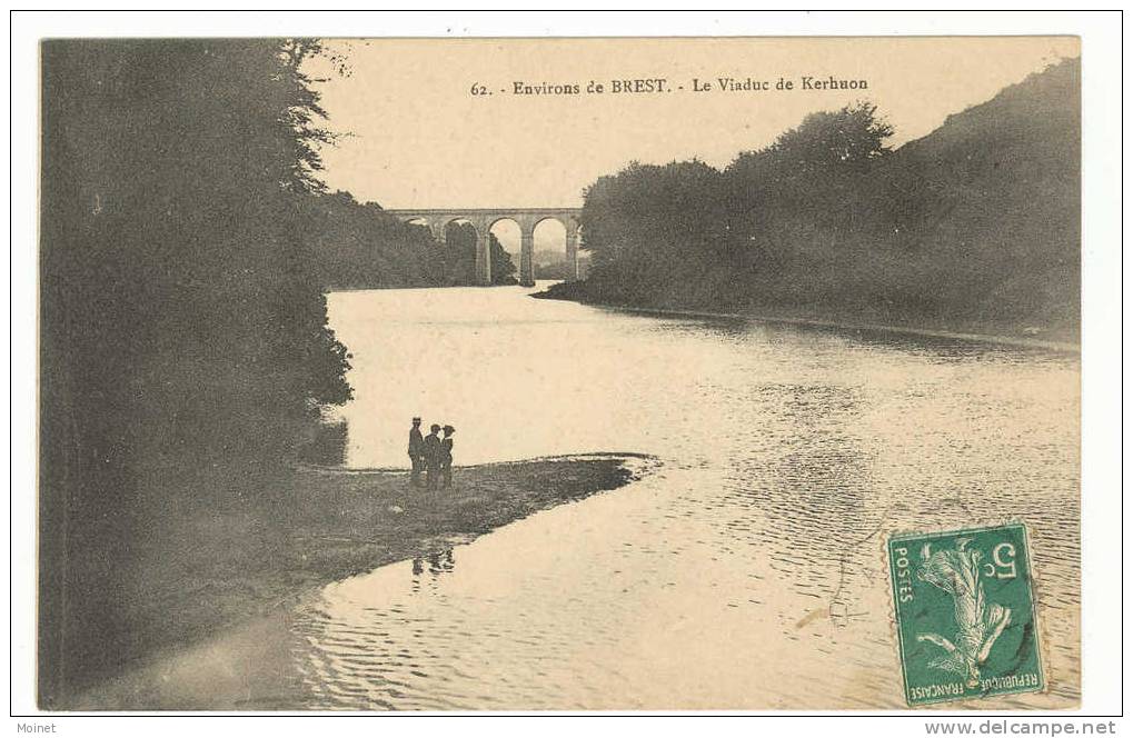 Dep 29 - Environs De BREST - Le Viaduc De Kerhuon (animée) - Brest