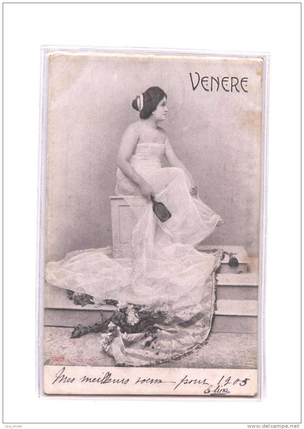 TH SPECTACLE Venere, Cabaret, Ed Alterocca 1882, 1905, Dos 1900 - Kabarett