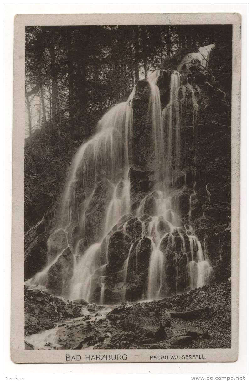 GERMANY - BAD HARZBURG, Vasserfall / Waterfall, 1914. - Bad Harzburg