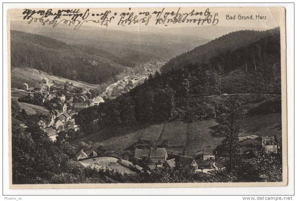 GERMANY - BAD GRUND, Panorama, 1932. STENGEL & CO. - Bad Grund