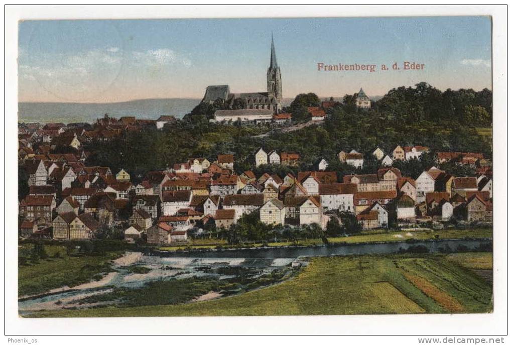 GERMANY - FRANKENBERG, A.d. Eder, 1958. - Frankenberg