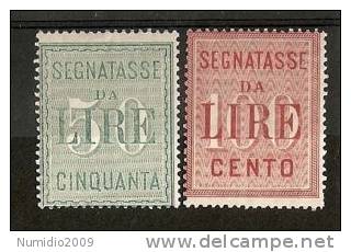 1884 REGNO SEGNATASSE MH * - RR6793 - Strafport