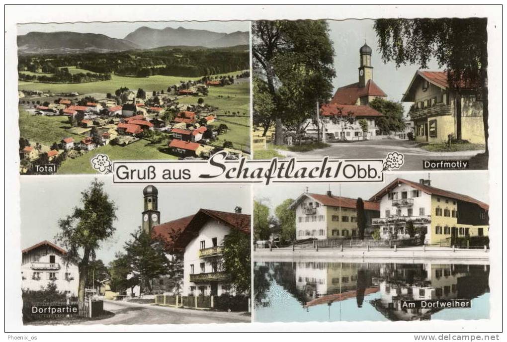 GERMANY - SCHAFTLACH, 4 Panoramas - Miesbach