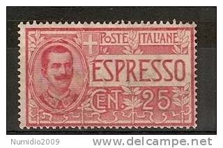 1903 REGNO ESPRESSO 25 CENT MNH ** - RR6787 - Express Mail