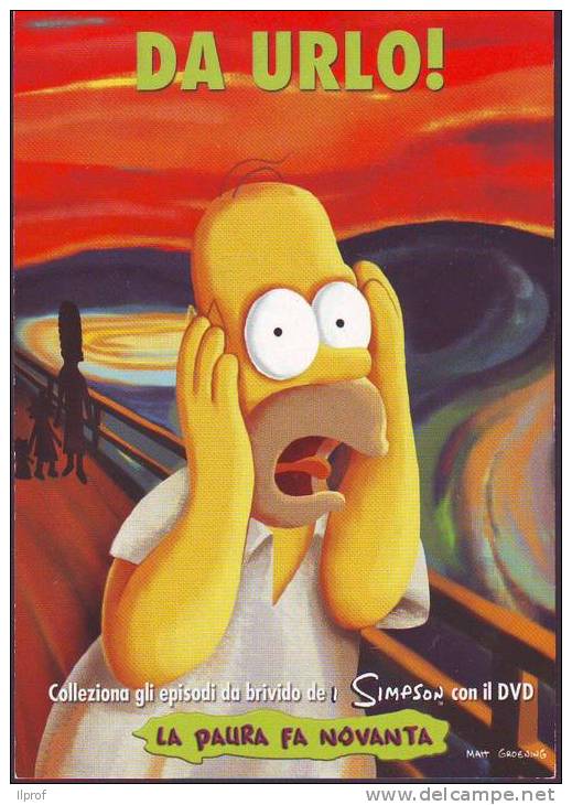 I Simpson, Da Urlo (Promocard) - TV Series