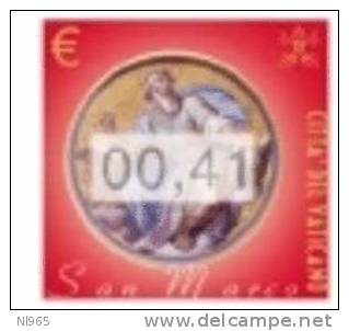 STATO CITTA' DEL VATICANO - VATIKAN STATE - GIOVANNI PAOLO II - ANNO 2002 - AUTOMATICI - VALORI 4 - NUOVI - MNH ** - Neufs