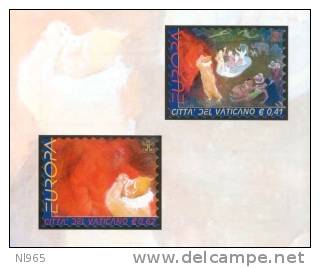 STATO CITTA' DEL VATICANO - VATIKAN STATE - GIOVANNI PAOLO II - ANNO 2002 - EUROPA - NUOVI - MNH ** - Unused Stamps