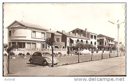 11 PORT LA NOUVELLE 1950 LES VILLAS LES CORDAGES COCCINELLE ED SEPT 105-58 ECRITE AUREOLE - Port La Nouvelle