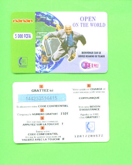 BURKINA FASO - Remote Phonecard As Scan - Burkina Faso