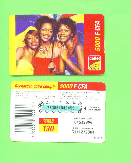 BURKINA FASO - Remote Phonecard As Scan - Burkina Faso