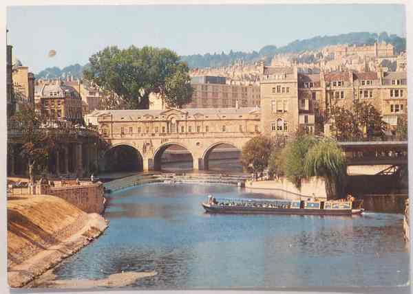 UK - ENGLAND - Bath, Avon Pulteney Bridge - Postcard Ca 1970´s-1980´s - Bath