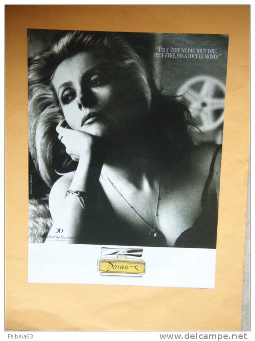 +Pub 1989 Parfum Catherine Deneuve - Advertising