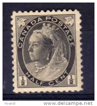 Canada - 1898 - ½ Cent Definitive - MH - Ongebruikt