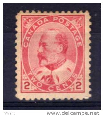 Canada - 1903 - 2 Cents Definitive - MH - Unused Stamps