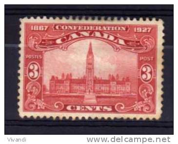 Canada - 1927 - 3 Cents 60th Anniversary Of Conferderation - MH - Neufs