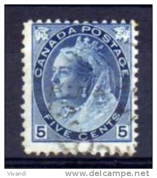 Canada - 1898 - 5 Cents Definitve - Used - Oblitérés