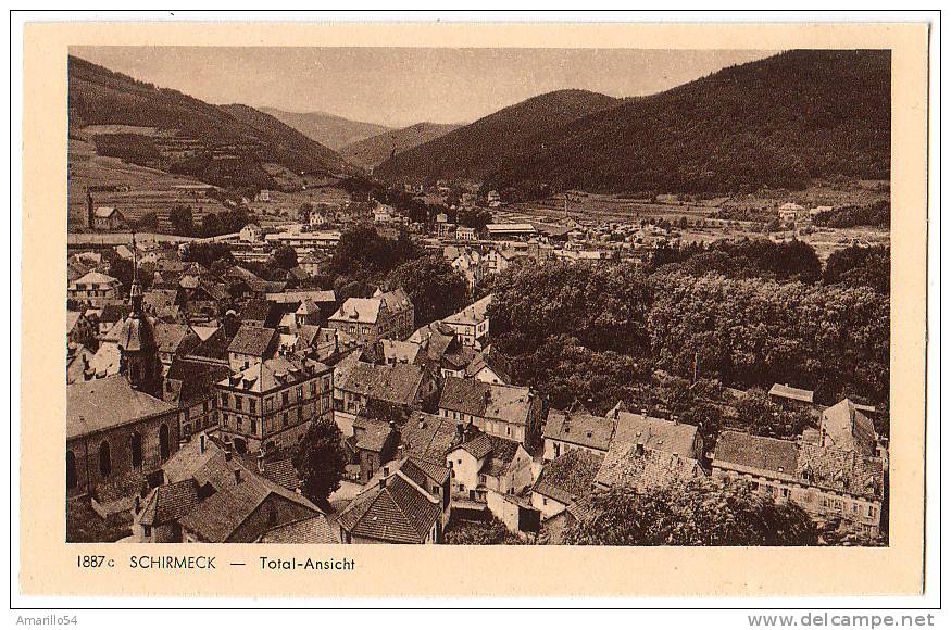 RAR Schirmeck - Elsass Alsace Um 1910 - Elsass