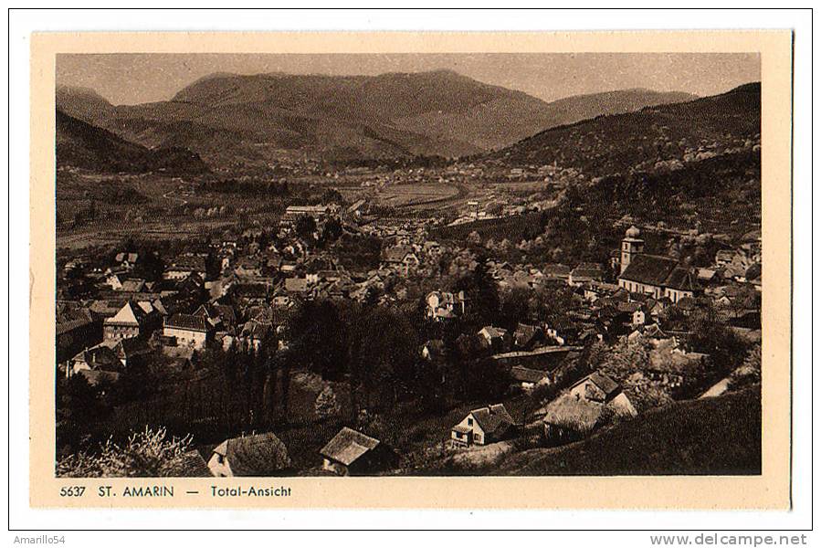 RAR St Amarin - Elsass Alsace Um 1910 - Elsass