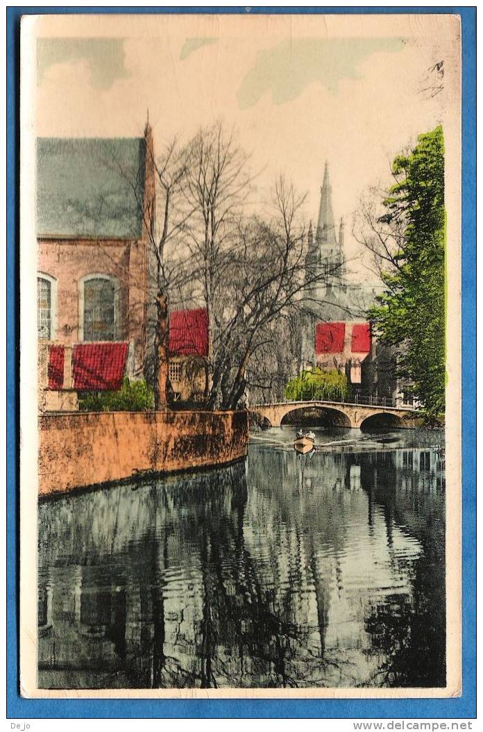 Brugge - Bruges - Begijnhof ; Beguinage ; Beginenhof Kleurenkaart Begijnhofbrug - Pont - Brugge