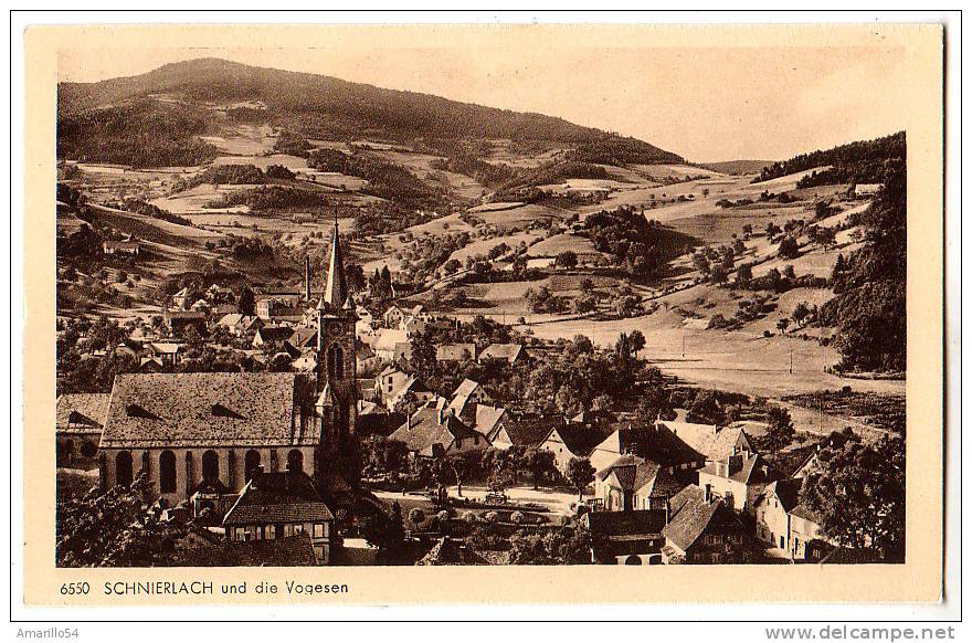 RAR Schnierlach - Elsass Alsace Um 1910 - Elsass