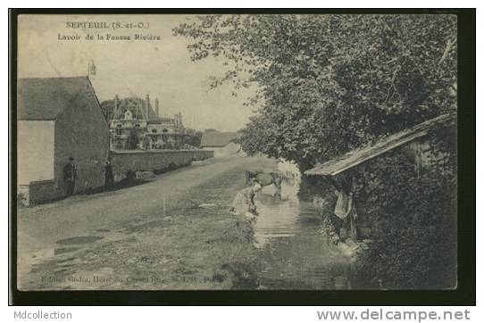 78 SEPTEUIL /         Lavoir De La Fausse Rivière             / - Septeuil