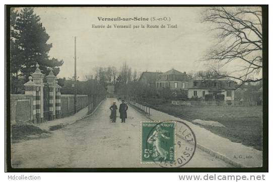 78 VERNEUIL SUR SEINE /       Entrée De Verneuil        / - Verneuil Sur Seine