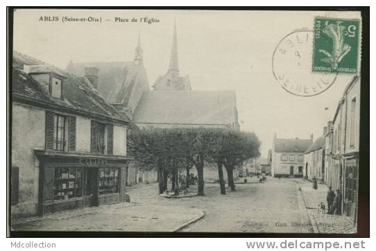 78 ABLIS / Place De L'Eglise / - Ablis