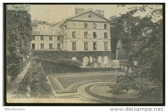 78 CARRIERES SUR SEINE / Mairie-château / - Carrières-sur-Seine