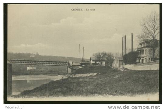 78 CROISSY SUR SEINE / Le Pont / - Croissy-sur-Seine