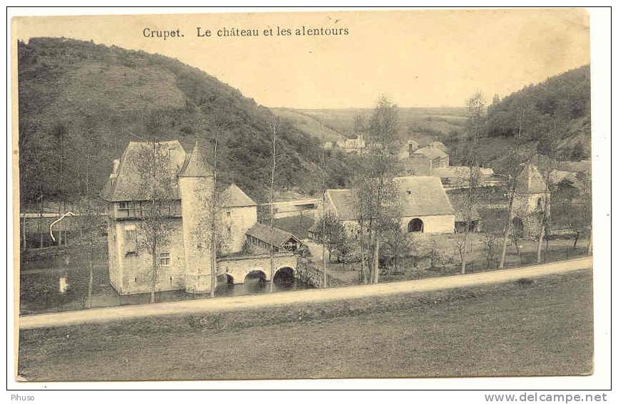 B2790 : CRUPET : Le Chateau Et Les Alentours - Assesse