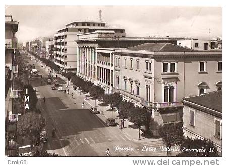 PESCARA - CORSO VITTORIO EMANUELE II - 1961 - Pescara