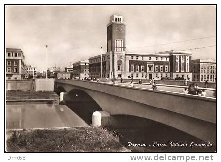 PESCARA - CORSO VITTORIO EMANUELE  - 1955 - Pescara