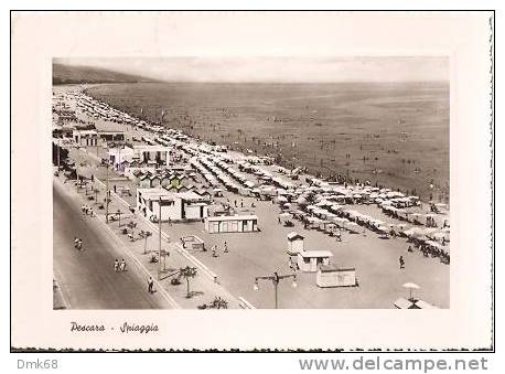 PESCARA - SPIAGGIA - 1952 - Pescara