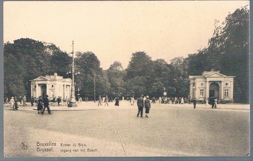 Brussel Ingang Van Het Bosch  Bruxelles Entrée Du Bois - Bossen, Parken, Tuinen