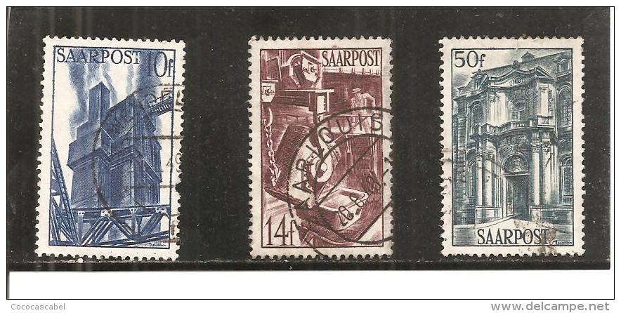 Sarre Nº Yvert  240-43 (usado) (o) - Used Stamps