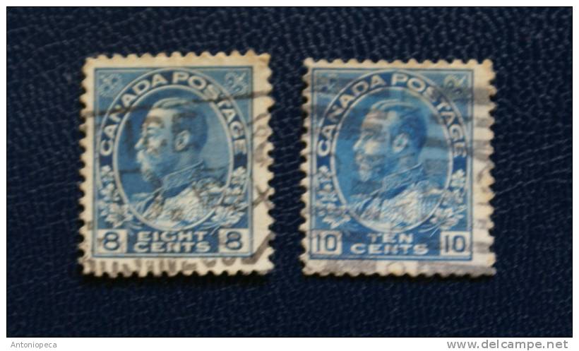 CANADA 1911 USED F- CV 12,5 - Used Stamps