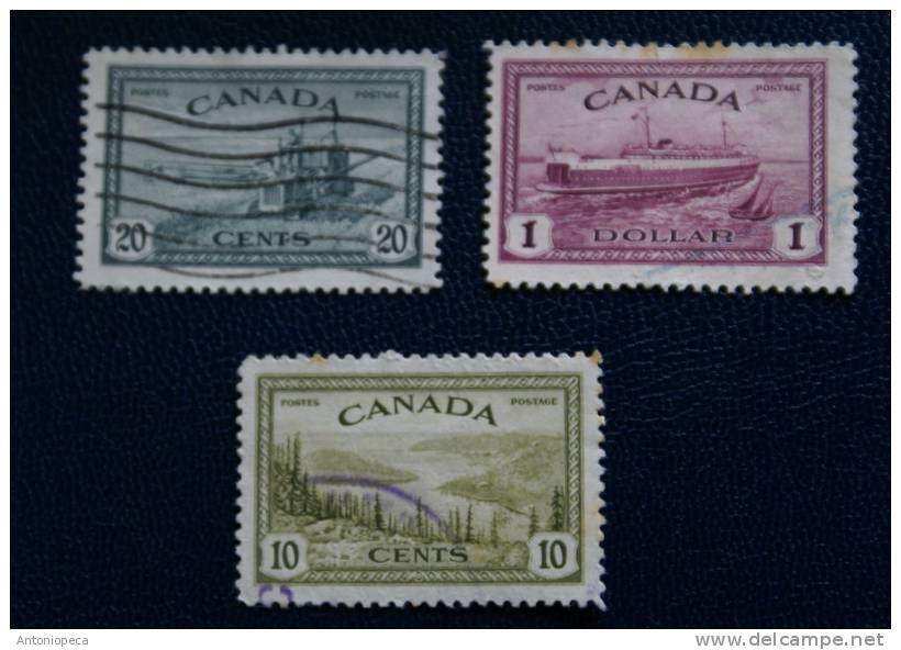 CANADA 1942 USED VF CV 4 - Used Stamps