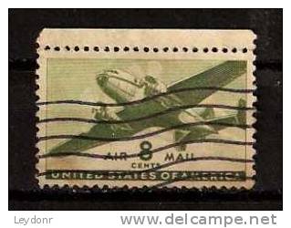 Air Mail - Twin Motored Transport Plane - Scott # C26 United States - 2a. 1941-1960 Used